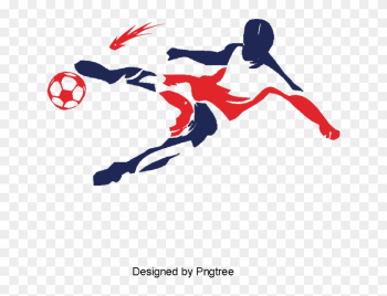 Soccer Player Logo Design Hd Deduction Material, Soccer - Portable Network Graphics