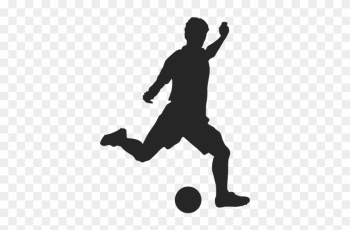 Soccer Player Vector - Sport Silhouette