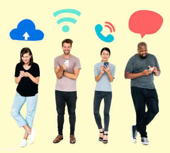 Social media addicted people using their phon.. | Free stock photo - 492360 Social media addicted people using their phon.. | Free stock photo - 492360