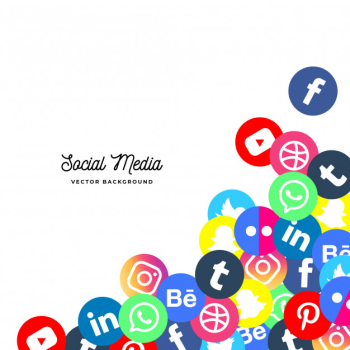 Social media background Social media background