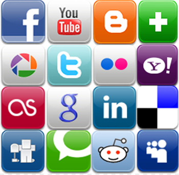 Social media Computer Icons Social networking service Symbol - Social 