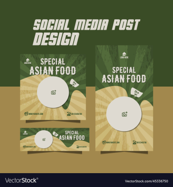 social media food post design social media food post design
