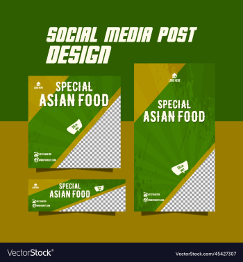 social media food post design social media food post design