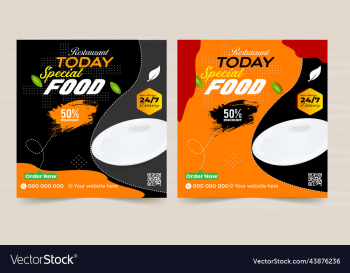 social media food template food discount poster social media food template food discount poster
