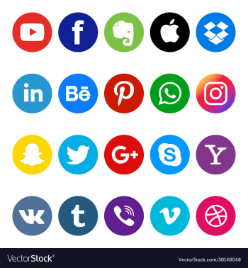 social media icons