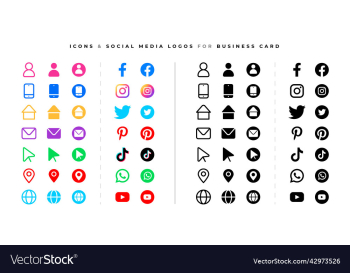 social media icons