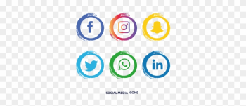 Social Media Icons Set - Social Media Icon Png