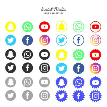 Social Media logotype collection Social Media logotype collection