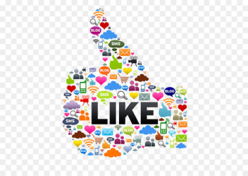 Social media marketing Like button - social media 