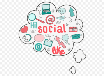 Social media marketing Social network Computer network Computer Icons - social media 