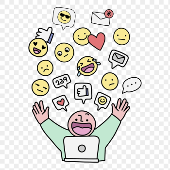 Social media png sticker, emoticon | Free PNG Sticker - rawpixel Social media png sticker, emoticon | Free PNG Sticker - rawpixel