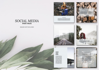 Social media post pack Free Psd Social media post pack Free Psd