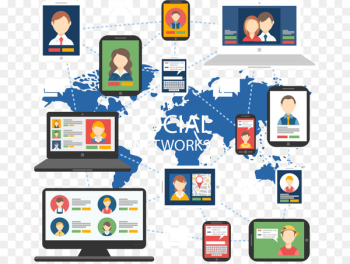 Social media Social network Facebook Computer network Icon - Social media chart 