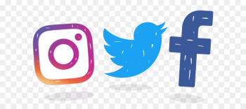 Social media Social network Social video marketing Blog - creative business card 
