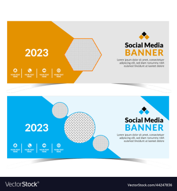 social media webinar banner template
