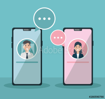 social network media flat design social network media flat design