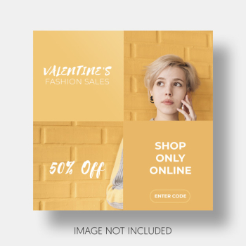 Social template sales valentine's day Free Psd Social template sales valentine's day Free Psd