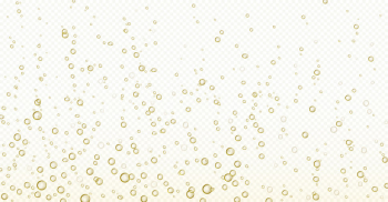 Soda bubbles, champagne, water or oxygen air fizz Free Vector