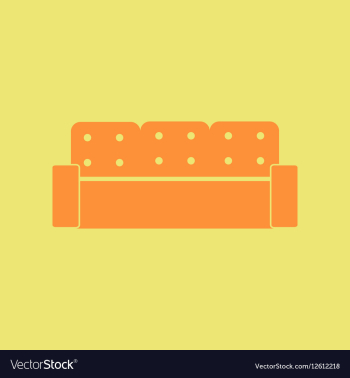 Sofa vector image