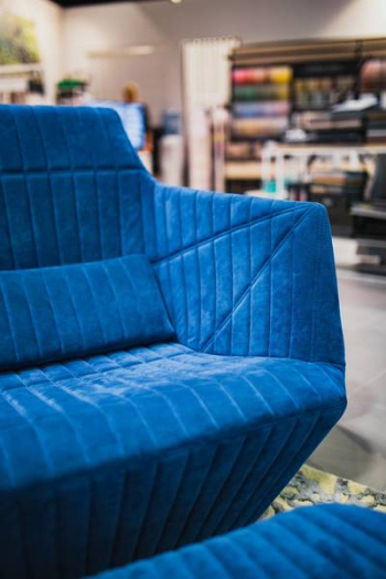 Soft blue sofa Soft blue sofa