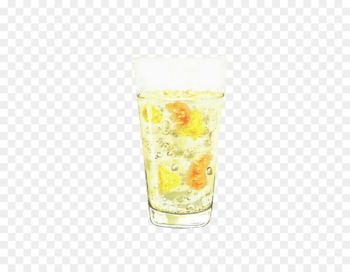 Soft drink Juice Orange drink Carbonated drink Lemonade - Cartoon pineapple soda 