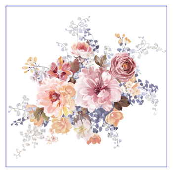 Soft Pastel Floral Arrangement Soft Pastel Floral Arrangement