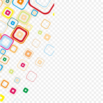 Software design pattern Icon - Color circle square material vector 