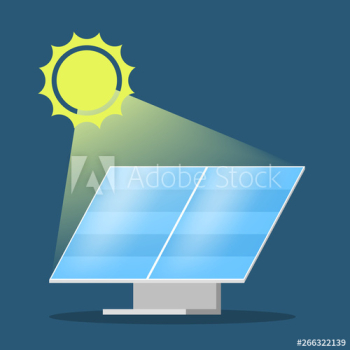 Solar panel alternative energy concept Solar panel alternative energy concept