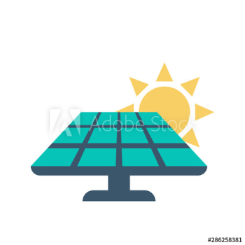 Solar panel alternative energy concept Solar panel alternative energy concept