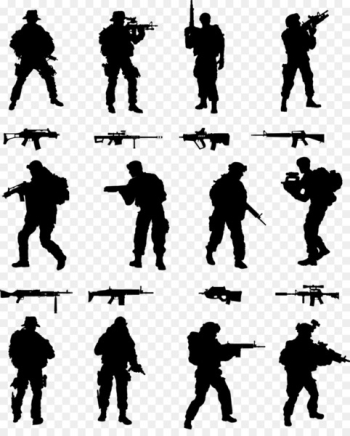 Soldier Silhouette Royalty-free - Ink soldier Soldier Silhouette Royalty-free - Ink soldier