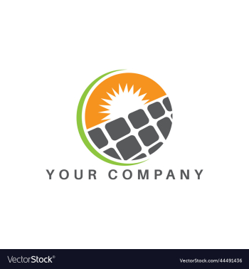 sollar electric logo design icon for business sollar electric logo design icon for business