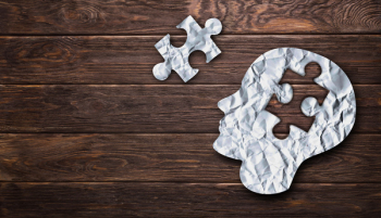 Solving a Problem - Concept With Crumpled Paper Head Silhouette Solving a Problem - Concept With Crumpled Paper Head Silhouette