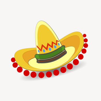 Sombrero hat clipart, traditional headwear | Free Vector - rawpixel Sombrero hat clipart, traditional headwear | Free Vector - rawpixel
