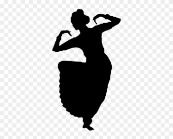 South Asian Classical Dance Team - Classical Dance Silhouette Png