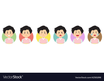 south korea avatar with various expression south korea avatar with various expression