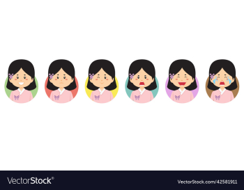 south korea avatar with various expression south korea avatar with various expression