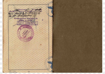 Soviet invasion of Poland Second World War Korean War Passport Paper - stamp passport 
