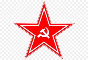 Soviet Union Hammer and sickle Red star Communist symbolism Communism - Red Ussr Star Png Image 