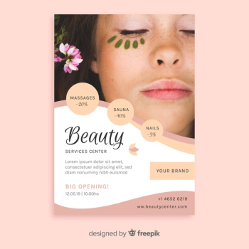 Spa flyer template Spa flyer template