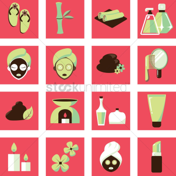 Spa icons Spa icons