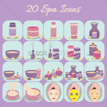 Spa icons Spa icons