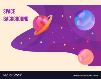 space background with colorful planet space background with colorful planet