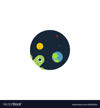 space creative icon flat from space exploration space creative icon flat from space exploration