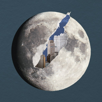 Space moon clipart, surreal city | Free Photo - rawpixel Space moon clipart, surreal city | Free Photo - rawpixel