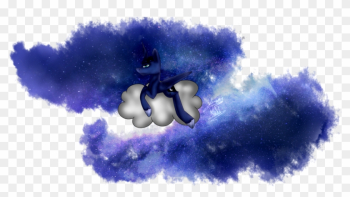 Sparklenikki, Cloud, Ethereal Mane, Princess Luna, - Illustration Sparklenikki, Cloud, Ethereal Mane, Princess Luna, - Illustration