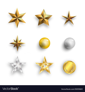 sparkles icon set eps10