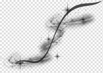 Sparkles Stars , black and white abstract painting transparent background PNG clipart