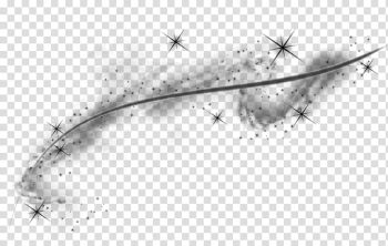 Sparkles Stars , black and white abstract painting transparent background PNG clipart