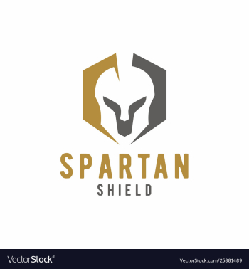 Spartan head helmet icon logo design inspiration vector image Spartan head helmet icon logo design inspiration vector image