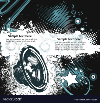 Speaker vector image Speaker vector image